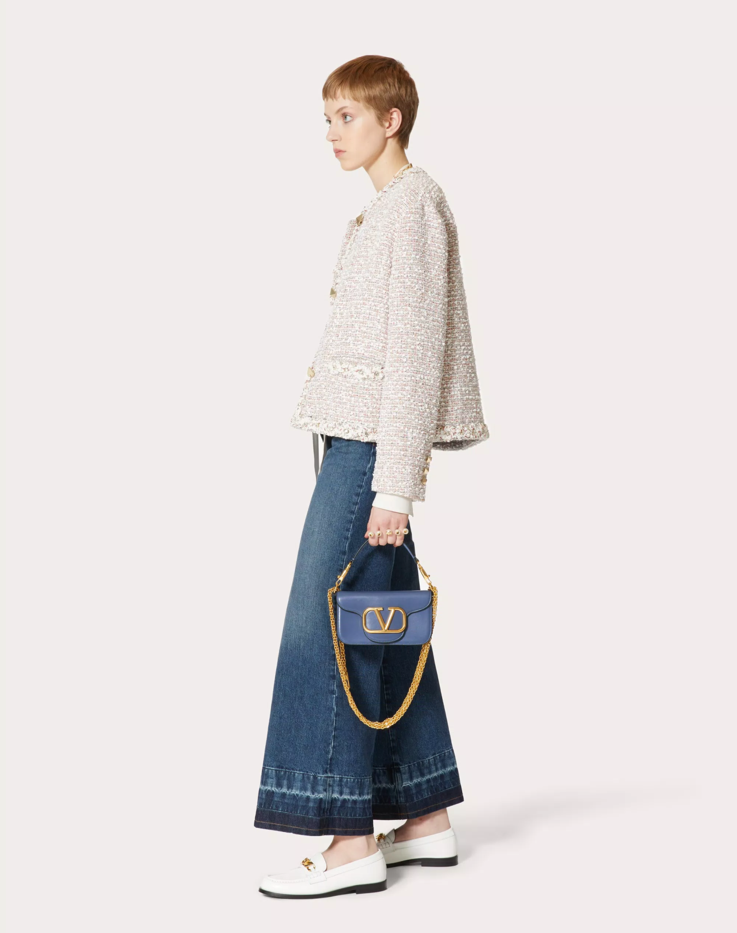 LOCÒ SMALL SHOULDER BAG IN CALFSKIN